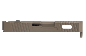 Image of TRYBE Defense TRYBE Defense Pistol Slide, Glock 26, Gen 3/4, DeltaPoint Pro Cut, Version 1, FDE Cerakote, SLDG26G34DP-FDE
