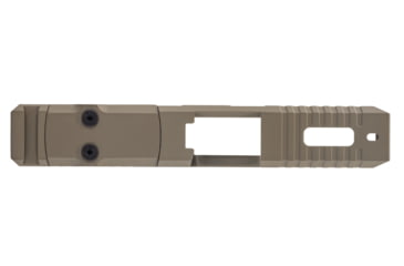 Image of TRYBE Defense TRYBE Defense Pistol Slide, Glock 26, Gen 3/4, Venom Cut, Version 1, FDE Cerakote, SLDG26G34VNM-FDE