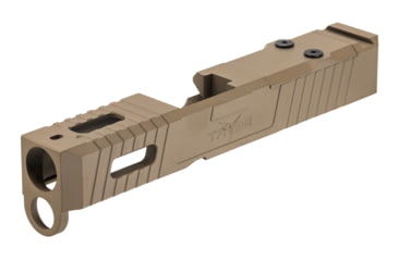 Image of TRYBE Defense TRYBE Defense Pistol Slide, Glock 26, Gen 3/4, Venom Cut, Version 1, FDE Cerakote, SLDG26G34VNM-FDE