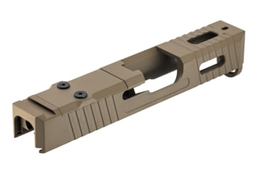 Image of TRYBE Defense TRYBE Defense Pistol Slide, Glock 26, Gen 3/4, Viper Cut, Version 1, FDE Cerakote, SLDG26G34VPR-FDE