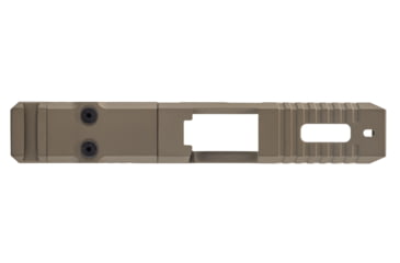 Image of TRYBE Defense TRYBE Defense Pistol Slide, Glock 26, Gen 3/4, Viper Cut, Version 1, FDE Cerakote, SLDG26G34VPR-FDE