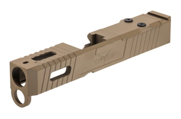 Image of TRYBE Defense TRYBE Defense Pistol Slide, Glock 26, Gen 3/4, Viper Cut, Version 1, FDE Cerakote, SLDG26G34VPR-FDE