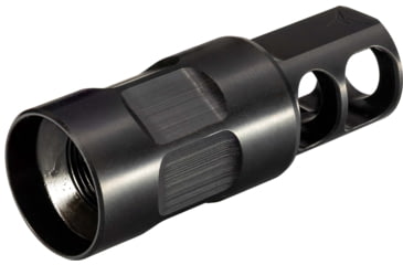 Image of TRYBE Defense TRYBE Defense Self-Timing Muzzle Brake, 9mm, 1/2x28, Black, STMZBK9MM