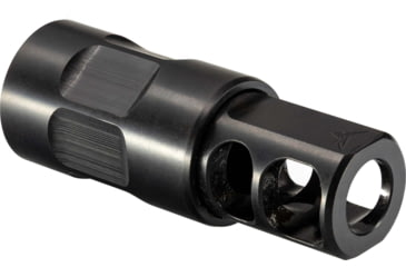 Image of TRYBE Defense TRYBE Defense Self-Timing Muzzle Brake, 9mm, 1/2x28, Black, STMZBK9MM