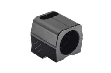 Image of EDEMO TRYBE Defense Universal 9mm Compensator - Compact Firearms, Black, TRBDUNI9MMCC-BK, EDEMO1