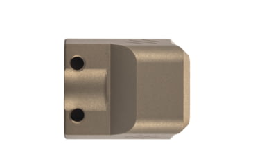 Image of TRYBE Defense Universal 9mm Compensator - Compact Firearms, Flat Dark Earth, TRBDUNI9MMCC-FDE