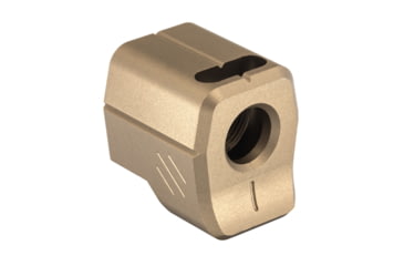 Image of TRYBE Defense Universal 9mm Compensator - Compact Firearms, Flat Dark Earth, TRBDUNI9MMCC-FDE