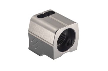 Image of TRYBE Defense Universal 9mm Compensator - Compact Firearms, Gray, TRBDUNI9MMCC-GR