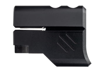 Image of TRYBE Defense Universal 9mm Compensator - Full Size Firearms, Black, TRBDUNI9MMFS-BK