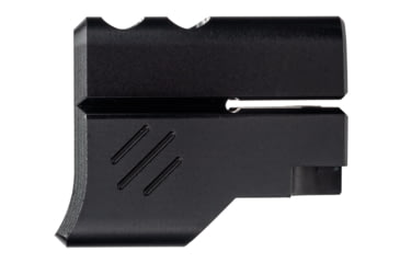 Image of TRYBE Defense Universal 9mm Compensator - Full Size Firearms, Black, TRBDUNI9MMFS-BK