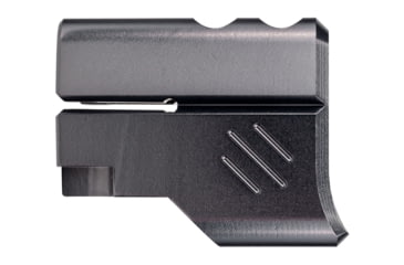 Image of TRYBE Defense Universal 9mm Compensator - Full Size Firearms, Gray, TRBDUNI9MMFS-GR