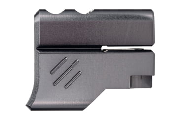 Image of TRYBE Defense Universal 9mm Compensator - Full Size Firearms, Gray, TRBDUNI9MMFS-GR