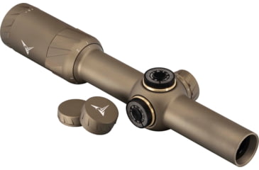 Image of TRYBE Optics SLED LPVO 1-8x24mm Rifle Scope, 30mm Tube, SFP, BDC Reticle, Flat Dark Earth, TRORS1-8x24-FDE