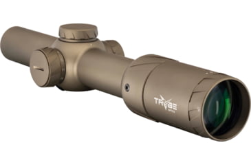 Image of TRYBE Optics SLED LPVO 1-8x24mm Rifle Scope, 30mm Tube, SFP, BDC Reticle, Flat Dark Earth, TRORS1-8x24-FDE
