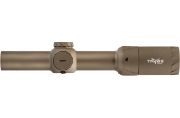 Image of TRYBE Optics SLED LPVO 1-8x24mm Rifle Scope, 30mm Tube, SFP, BDC Reticle, Flat Dark Earth, TRORS1-8x24-FDE