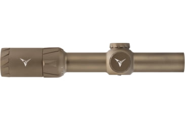 Image of TRYBE Optics SLED LPVO 1-8x24mm Rifle Scope, 30mm Tube, SFP, BDC Reticle, Flat Dark Earth, TRORS1-8x24-FDE