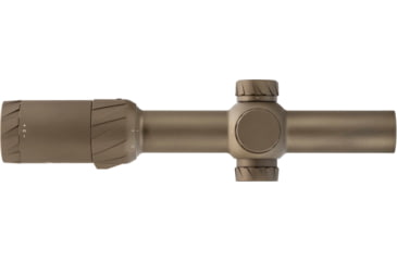 Image of TRYBE Optics SLED LPVO 1-8x24mm Rifle Scope, 30mm Tube, SFP, BDC Reticle, Flat Dark Earth, TRORS1-8x24-FDE
