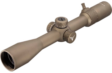 Image of TRYBE Optics HIPO Rifle Scope, 4-16x44mm, 30 mm Tube, FFP, PLR-25 MOA Reticle, Flat Dark Earth, TRORS4-16x44FFP-FDE