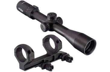 Image of TRYBE Optics 4-16x44mm Rifle Scope and TRYBE Optics 30mm Cantilever Riflescope Ring Mount, Black