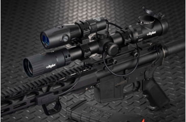 Image of TRYBE Optics L.E.O. 1-8x24 Rifle Scope w/ TRYBE Optics DiMA1000 and TRYBE Optics Enhancer