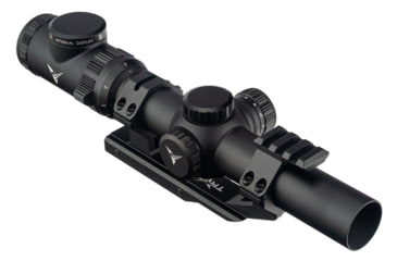 Image of TRYBE Optics Low-Power Enhanced Optic L.E.O. 1-8x24mm Smart Rifle Scope, Black, TRORSLEO1-8x24