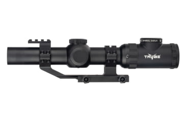 Image of TRYBE Optics Low-Power Enhanced Optic L.E.O. 1-8x24mm Smart Rifle Scope, Black, TRORSLEO1-8x24