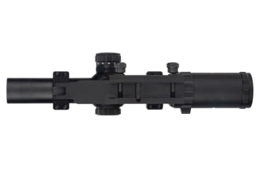 Image of TRYBE Optics Low-Power Enhanced Optic L.E.O. 1-8x24mm Smart Rifle Scope, Black, TRORSLEO1-8x24