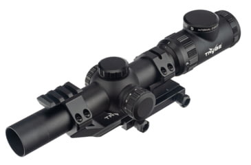 Image of TRYBE Optics Low-Power Enhanced Optic L.E.O. 1-8x24mm Smart Rifle Scope, Black, TRORSLEO1-8x24