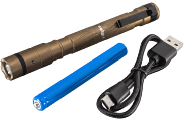 Image of TRYBE Optics Mini Lithium Ion 500 Lumen Rechargeable Handheld Flashlight, Bronze, MINI1K-BRZ