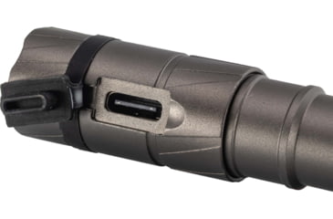 Image of TRYBE Optics Mini Lithium Ion 500 Lumen Rechargeable Handheld Flashlight, Gray, MINI1K-GRY