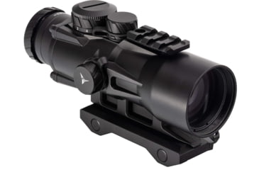 Image of TRYBE Optics 5x36mm Compact Prism Scope Red Dot Sight, 36mm Tube, 4 MOA Dot, Anodized, Black, TRO5XPRISM-BL
