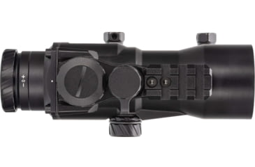 Image of TRYBE Optics 5x36mm Compact Prism Scope Red Dot Sight, 36mm Tube, 4 MOA Dot, Anodized, Black, TRO5XPRISM-BL