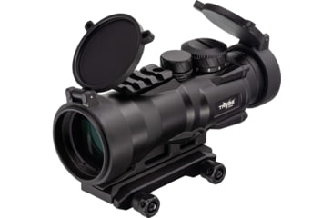 Image of TRYBE Optics 5x36mm Compact Prism Scope Red Dot Sight, 36mm Tube, 4 MOA Dot, Anodized, Black, TRO5XPRISM-BL
