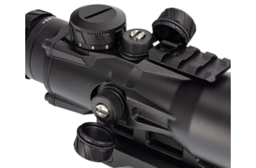 Image of TRYBE Optics 5x36mm Compact Prism Scope Red Dot Sight, 36mm Tube, 4 MOA Dot, Anodized, Black, TRO5XPRISM-BL