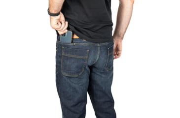 Image of TRYBE Tactical All Purpose Denim Jean - Men's, Regular Fit, Blue/Medium wash, 44-36, TACJNREGMD-44-36