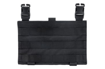 Image of TRYBE Tactical Chest Rig Panel, Black, CRGPNL-BL