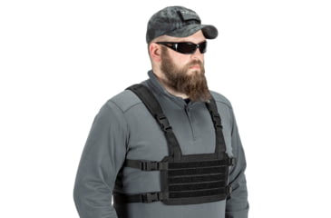 Image of TRYBE Tactical Chest Rig System, Black, CRGSYS-BL