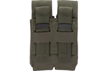 Image of TRYBE Tactical Covered Double Pistol Magazine Pouch, OD, 22HPC2OD