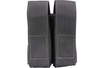 Image of TRYBE Tactical Covered Double Pistol Magazine Pouch, Wolf Grey, 22HPC2WG