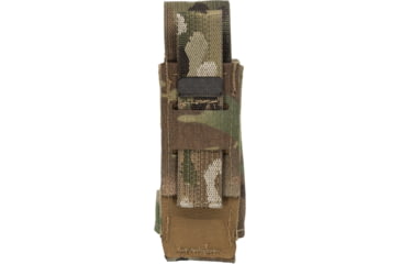 Image of TRYBE Tactical Covered Single Pistol Magazine Pouch, Multi Cam, 22HPC0MC