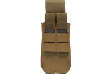 Image of TRYBE Tactical Covered Single Rifle Magazine Pouch, Coyote Tan, 22HRC0CB