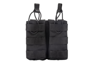Image of TRYBE Tactical Double 5.56 Magazine Pouch, Black, RMP-DB556-BL