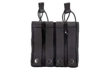 Image of TRYBE Tactical Double 5.56 Magazine Pouch, Black, RMP-DB556-BL