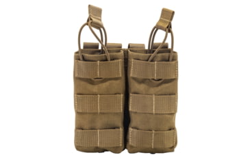 Image of TRYBE Tactical Double 5.56 Magazine Pouch, Coyote Tan, RMP-DB556-CT