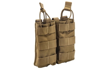 Image of TRYBE Tactical Double 5.56 Magazine Pouch, Coyote Tan, RMP-DB556-CT