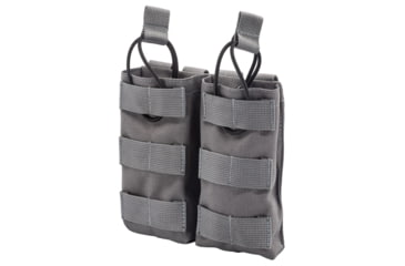 Image of TRYBE Tactical Double 5.56 Magazine Pouch, Wolf Gray, RMP-DB556-WG