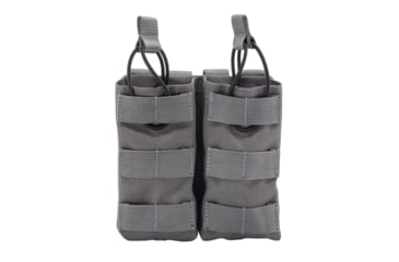 Image of TRYBE Tactical Double 5.56 Magazine Pouch, Wolf Gray, RMP-DB556-WG