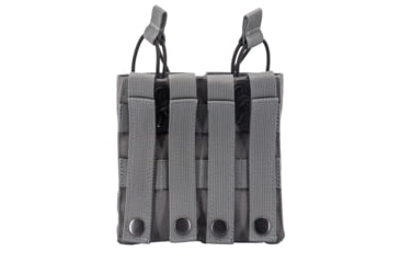 Image of TRYBE Tactical Double 5.56 Magazine Pouch, Wolf Gray, RMP-DB556-WG