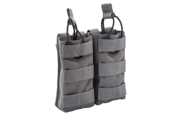 Image of TRYBE Tactical Double 5.56 Magazine Pouch, Wolf Gray, RMP-DB556-WG