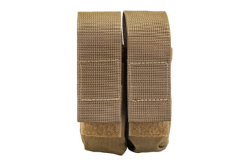 Image of TRYBE Tactical Double Pistol Pouch, Coyote Tan, DBPMP-CT